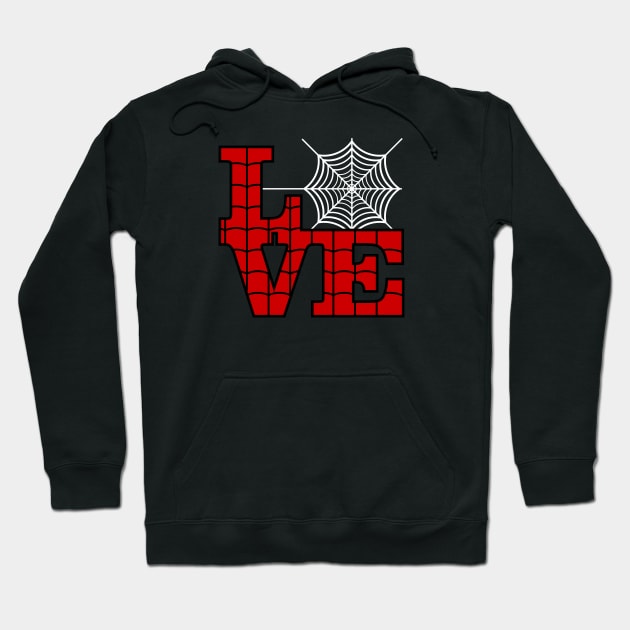 LOVE Spidey Hoodie by designedbygeeks